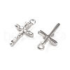 Rack Plating Alloy Pendants FIND-M038-07P-2