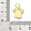 Brass Micro Pave Cubic Zirconia Pendants KK-V007-24G-3