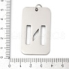 304 Stainless Steel Pendants STAS-M115-01P-N-3