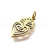 304 Stainless Steel Pendants STAS-R153-40G-2
