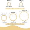 Unicraftale Link & Junp Ring Set for DIY Jewelry Making Finding Kit STAS-UN0032-04-4