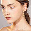 Beebeecraft 2 Pairs 925 Sterling Silver Hoop Earring Findings STER-BBC0007-75-5