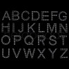Letter A~Z Glass Hotfix Rhinestone DIY-WH0453-73-1