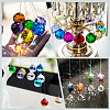 SOFPLATE Teardrop Transparent K9 Glass Pendants GLAA-SP0001-22-6
