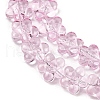 Transparent Glass Beads Strands GLAA-H038-02A-3
