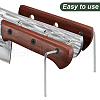 AHADERMAKER 12 Sets 2 Styles Alloy Steel Screws & Screw Pumps for Holsters & Knife Sheath FIND-GA0004-41-4