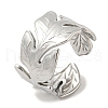 304 Stainless Steel Open Cuff Ring RJEW-C067-11P-1