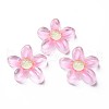 Transparent Epoxy Resin Cabochons CRES-S365-25-1