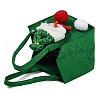 Non-woven Fabrics Christmas Snowman Candy Gift Tote Bags ABAG-C011-01B-2
