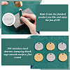   60Pcs 2 Colors 304 Stainless Steel Charms STAS-PH0005-87-4