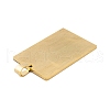 304 Stainless Steel Pendants STAS-K283-06G-2