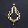 201 Stainless Steel Big Pendants STAS-S105-JN407-1