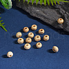 Natural Unfinished Wood Beads TB093Y-11-4