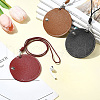 Leather Bluetooth Earphone Storage Bag Hanging Neck Necklace ST-CJ0027-03-5