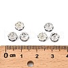 Brass Rhinestone Spacer Beads RB-A014-L6mm-05S-2