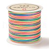 50 Yards Segment Dyed Nylon Chinese Knot Cord NWIR-C003-01A-22-1