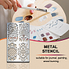 BBQ Daily Theme Custom Stainless Steel Metal Stencils DIY-WH0289-051-4