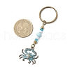 Alloy Conch Pendant Keychains KEYC-JKC01225-07-3