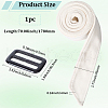 Tie a Knot Cloth Waist Belts with Buckle AJEW-WH20003-08B-2