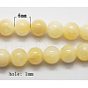 Natural Yellow Jade Beads X-G-Q276-1-3
