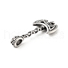304 Stainless Steel Pendants STAS-P309-22AS-3