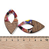 Walnut Wood Pendants FIND-Z050-06M-3