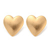 Light Gold 304 Stainless Steel Stud Earrings EJEW-K257-03A-KCG-1