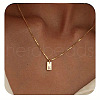 304 Stainless Steel Box Chain Necklaces FS-WG1FEB4-20-1