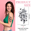 CRASPIRE 20 Sheets 20 Styles Water Proof Body Art Tattoos Stickers AJEW-CP0008-24B-2