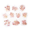10Pcs 10 Style Paper Scrapbook Stickers DIY-I113-05D-2
