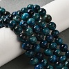Dyed Natural Tiger Eye Beads Strands G-G102-A02-03-2