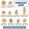   40Pcs 4 Styles 304 Stainless Steel Spacer Beads STAS-PH0005-85-2