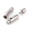 Non-Tarnish 304 Stainless Steel Bayonet Clasps STAS-E440-16C-P-3