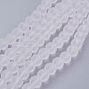 Transparent Glass Bead Strands GLAA-S031-12mm-13-2