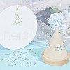 CREATCABIN 40Pcs 2 Colors Brass Tube Beads KK-CN0002-18-4
