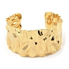 304 Stainless Steel Textured Cuff Bangles BJEW-P302-13G-2