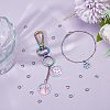Unicraftale PVD Vacuum Plating 304 Stainless Steel Open Jump Rings STAS-UN0017-78MC-3