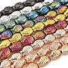 Electroplate Glass Beads Strands EGLA-V001-01-1