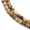 Natural Picture Jasper Beads Strands G-P572-B03-4mm-4