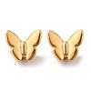 304 Stainless Steel Stud Earrings STAS-E502-04G-02-4