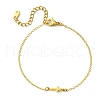 Cross Brass Link Bracelets BJEW-JB10588-1
