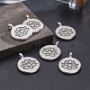 Tibetan Style Alloy Pendants TIBE-S301-015TAS-NR-4