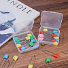 Transparent Plastic Bead Containers CON-BC0004-49-7