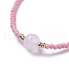 Nylon Thread Braided Beads Bracelets BJEW-JB04346-03-2