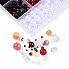 DIY 28 Style Resin & Acrylic & ABS Beads Jewelry Making Finding Kit DIY-NB0012-03C-3