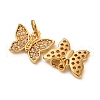 304 Stainless Steel Rhinestone Pendants STAS-U061-39G-02-2