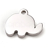 304 Stainless Steel Charms STAS-L245-004P-2