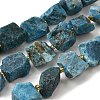 Raw Rough Natural Apatite Beads Strands G-Z087-B12-2