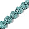 Synthetic Turquoise Beads Strands G-M108-A06-01-1