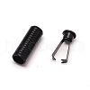 Zinc Alloy Cord Ends FIND-WH0091-67EB-1